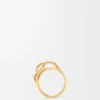 Anillo apilado de plata de ley