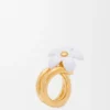 Anillo «Flor» en plata de ley y esmalte