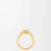 Anillo «Stirrup» de plata de ley