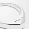 Anillo «Stirrup» de plata de ley