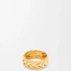Anillo trenzado de plata de ley