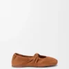 Bailarinas «Pebble Soft» en piel de cabra de ante