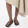 Bailarinas «Pebble Soft» en piel de cordero napa