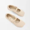 Bailarinas «Pebble Soft» en piel de cordero napa