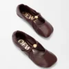Bailarinas «Pebble Soft» en piel de cordero napa