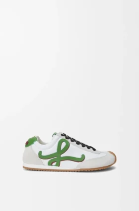 Ballet Runner 2.0 en nailon y piel de becerro