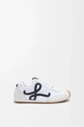 Ballet Runner 2.0 en nailon y piel de becerro