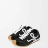 Ballet Runner 2.0 en nailon y piel de becerro