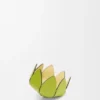 Bandeja pequeña para alfileres con diseño de cactus en piel de becerro suave