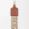 Bandolera «Anagram» en jacquard y piel de becerro