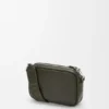 Bandolera «Pebble» pequeña en piel de becerro granulada y flexible