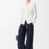 Blusa de seda