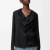 Blusa de seda