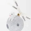 Bola Bunny on the moon de cristal soplado