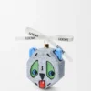 Bola Futurist cat de cristal soplado