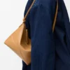 Bolsa plegable «Puzzle Fold» en piel de becerro napa brillante