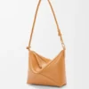 Bolsa plegable «Puzzle Fold» en piel de becerro napa brillante