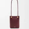 Bolsita «Pebble» en piel de becerro lisa