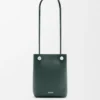 Bolsita «Pebble» en piel de becerro lisa