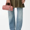 Bolso Amazona 23 Cropped en piel de becerro brillante