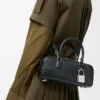 Bolso Amazona 23 Cropped en piel de becerro brillante