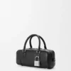 Bolso Amazona 23 Cropped en piel de becerro brillante