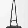 Bolso Amazona 23 Cropped en piel de becerro brillante