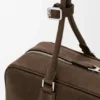 Bolso Amazona 31 Cropped en nubuck granulado