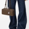 Bolso Amazona 31 Cropped en nubuck granulado