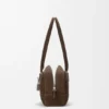 Bolso Amazona 31 Cropped en nubuck granulado