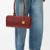 Bolso Amazona 31 Cropped en piel de becerro brillante