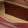 Bolso Amazona 31 Cropped en piel de becerro brillante
