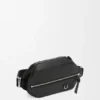 Bolso bandolera convertible en piel de becerro clásica