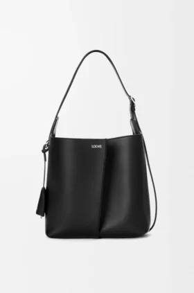 Bolso Bilbao mediano de piel de becerro lisa