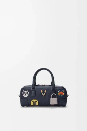 Bolso corto Cats Amazona 23 en denim bordado
