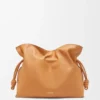 Bolso de mano Flamenco grande en piel de becerro napa