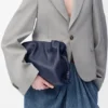 Bolso de mano Flamenco mediano en piel de becerro napa