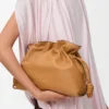 Bolso de mano Flamenco mediano en piel de becerro napa