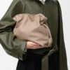 Bolso de mano Flamenco mediano en piel de becerro napa