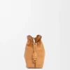 Bolso de mano Flamenco mediano en piel de becerro napa
