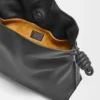 Bolso de mano Flamenco mediano en piel de becerro napa