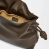 Bolso de mano Flamenco mediano en piel de becerro napa