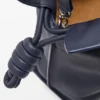 Bolso de mano Flamenco mediano en piel de becerro napa
