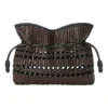 Bolso de mano Flamenco mediano «Negro-marrón» a411Fc1Xdn-1103