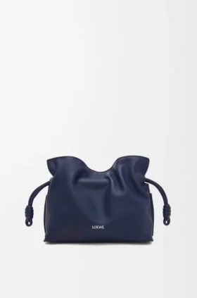 Bolso de mano «Flamenco» mini en piel de becerro napa