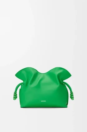 Bolso de mano «Flamenco» mini en piel de becerro napa