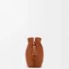 Bolso de mano «Flamenco» mini en piel de becerro napa