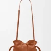 Bolso de mano «Flamenco» mini en piel de becerro napa