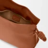 Bolso de mano «Flamenco» mini en piel de becerro napa