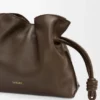 Bolso de mano «Flamenco» mini en piel de becerro napa